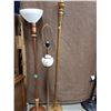 Image 1 : THREE VINTAGE TORCHIERE FLOOR LAMPS
