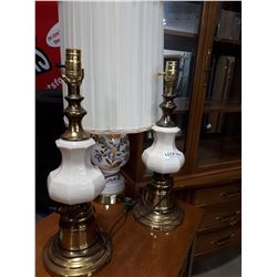 THREE LAMPS-TWO MATCHING