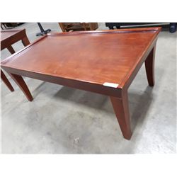 MATCHING WOODEN COFFEE TABE
