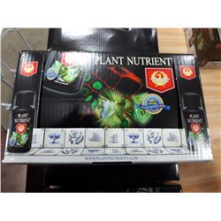 FIVE BOXES NEW PLANT NUTRIENT SUPPLEMENTS (8 BOTTLES PER BOX)