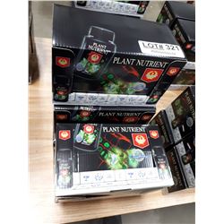 FIVE BOXES NEW PLANT NUTRIENT SUPPLEMENTS (8 BOTTLES PER BOX)