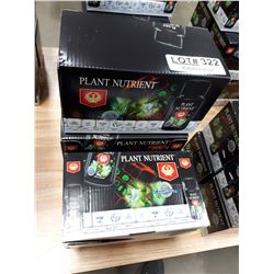 FIVE BOXES NEW PLANT NUTRIENT SUPPLEMENTS (8 BOTTLES PER BOX)