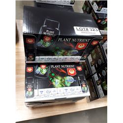 FIVE BOXES NEW PLANT NUTRIENT SUPPLEMENTS (8 BOTTLES PER BOX)