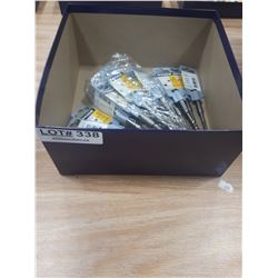 BOX OF TWENTY DIAGER SDS-PLUS 1/4" DRILL BITS