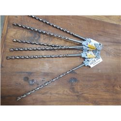 BUNDLE OF SIX DIAGER SDS PLUS3/8\" DRILL BITS
