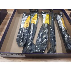 BOX OF FIVE DIAGER ANSI DRILL BITS 5/16"-7/8"
