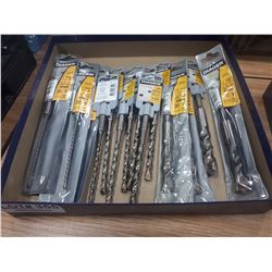 BOX OF SIXTEEN ASSORTED SIZE DIAGER ANSI DRILL BITS 5/32"-3/4"