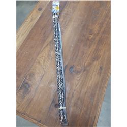 THREE 24" DIAGER 5/8" DRILL BITS
