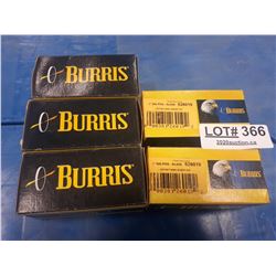 BAG OF FIVE BOXES BURRIS 1" OFFSET RING INSERTS