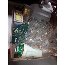TRAY LOT OF ASSORTED ALEXANDER KEITH\'S MERCHANDISE