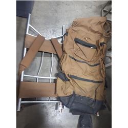 TWO HIKERS BACKPACKS