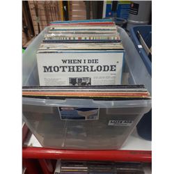 LARGE TOTE OF VINTAGE VINYL