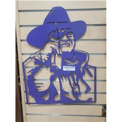METAL CUT-OUT COWBOY FIGURE
