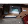 Image 1 : BOX OF ASSORTED FRAMED PRINTS