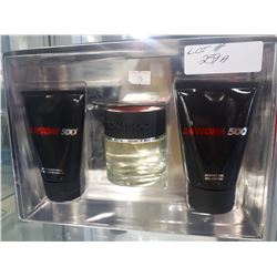 MENS DAYTONA 500 GIFT SET-SHOWER GEL, SHAVE BALM AND COLOGNE