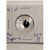 Image 1 : Rare HUGE 4.10 Carat BLUE STAR SAPPHIRE Tested Natural