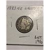 Image 1 : Rare 1883 NO CENTS Liberty Head Nickel Fine Grade