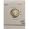 Image 1 : 1910 Barber Head Silver Dime Good Grade Nice Early US Coin
