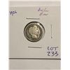 Image 1 : 1906 Barber Head Silver Dime Good Grade Nice Early US Coin