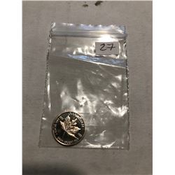 Silver Canadian Maple 999 Fine Silver 1 Gram MS High Grade