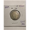Image 1 : 1904 Liberty Head V Nickel Nice Early US Coin