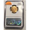 Image 2 : Rare 1925 Netherland GOLD 10 Gulden Certified NGC MS65 Serial Number 4632582-018