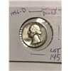 1956 D Washington Silver Quarter Better Grade