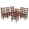 Image 1 : Stickley Brothers chairs, #381, set of six 