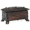 Image 1 : Arts and Crafts box, burled wood  