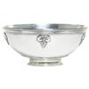 Image 1 : Roycroft bowl,footed form in hammered silver