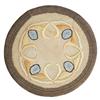 Image 1 : Arts and Crafts mat,circular form