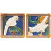 Image 1 : Grueby tiles, four 