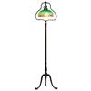 Image 1 : Hand el floor lamp, bronzed  