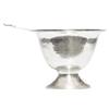 Image 1 : Lebolt bowl and  ladle, hammered sterling 