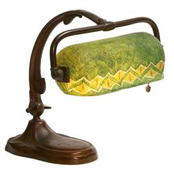 Hand el piano lamp,adjustable shade 