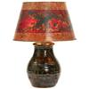 Image 1 : Fulper lamp,hi-glaze ribbed