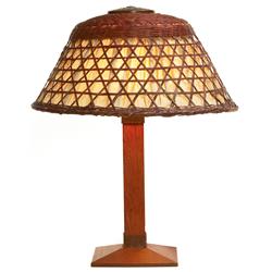 Gustav Stickley lamp, #507