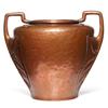 Image 1 : Kalo vase, hammered copper 