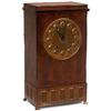 Image 1 : Arts and  Crafts mantel clock, oak case