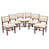Image 1 : Frank Lloyd Wright side chairs, set of six