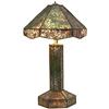 Image 1 : Revere Studios lamp, attribution, hexagonal shade
