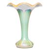Image 1 : Quezal vase, graceful flaring form  