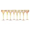 Image 1 : L.C. Tiffany glasses, set of eight, gold favrile