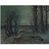 Image 1 : Leonid Gechtoff, A Winter Evening, oil/canvas