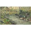 Image 1 : American School, The Mill Stream, oil/canvas