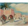 Image 1 : Eda Sterchi, A Street in Tunis, oil/canvas