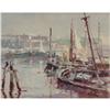 Image 1 : Arnold Turtle, Gloucester Harbor, oil/canvasboard