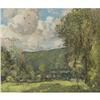 Image 1 : C.Harry Allis, Land scape, oil/canvas,