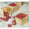 Image 1 : Rico Tomaso, Strawberries, oil/canvas
