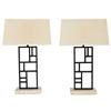 Image 1 : 1950s Modern table lamps, pair